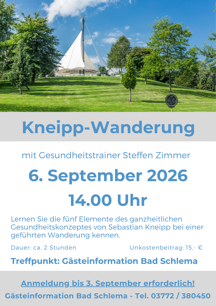 Kneipp-Wanderung