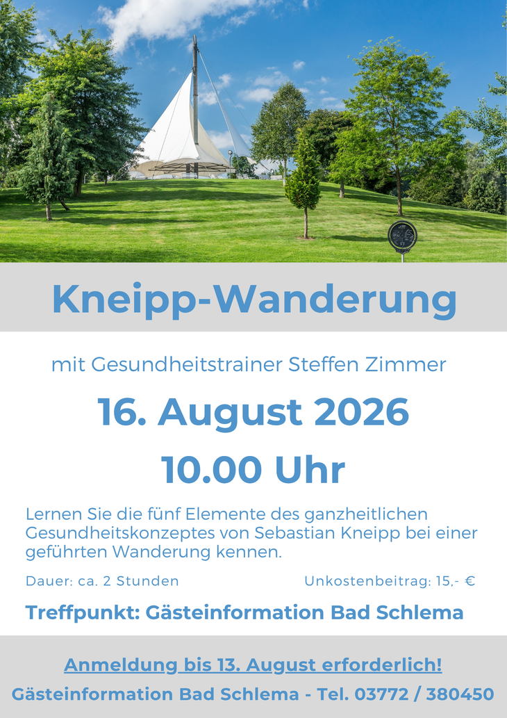 Kneipp-Wanderung