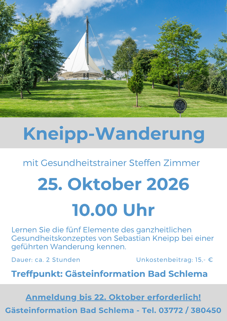 Kneipp-Wanderung