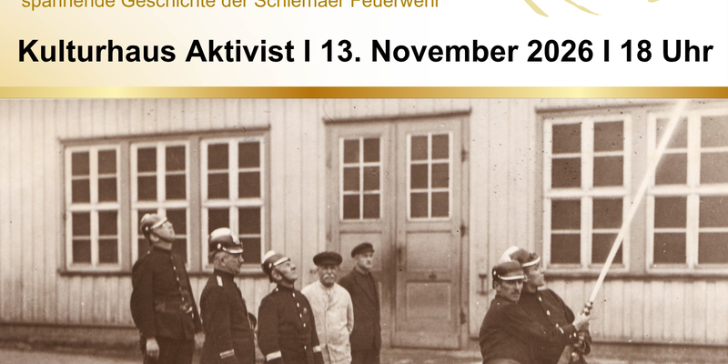 Vortrag „150 Jahre Freiwillige Feuerwehr im Schlematal“
